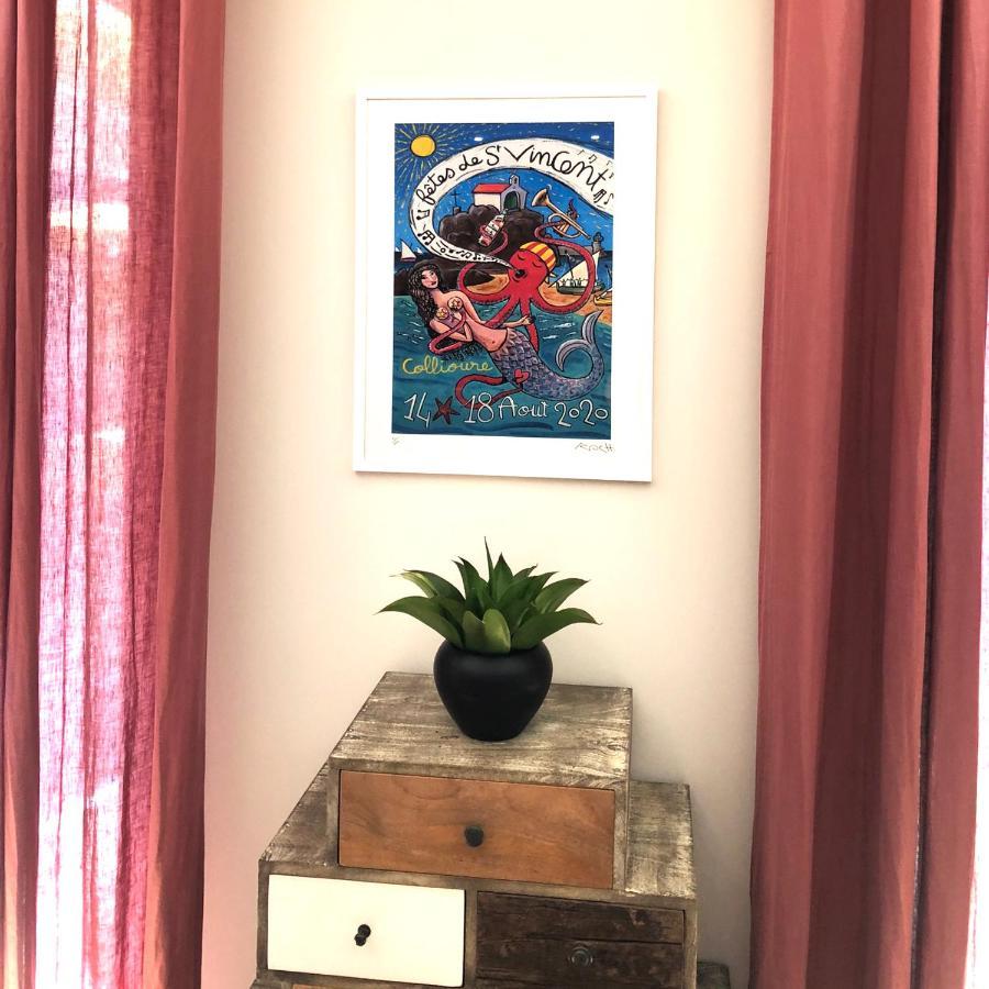 «La Calade » Villa Les Glycines Collioure Zewnętrze zdjęcie